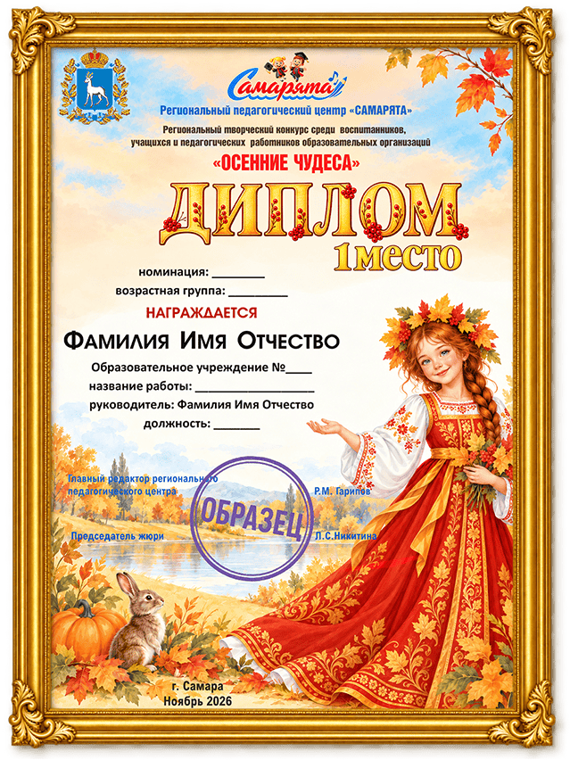 Осенний диплом Тат-конкурс